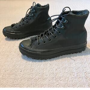 Converse Chuck Taylor All Stars Lift Ripple High Utility Green Size 6.5